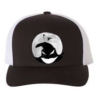 Jack Skellington Oogie Boogie Moon Yupoong Adult 5-Panel Trucker Hat