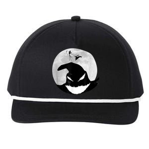 Jack Skellington Oogie Boogie Moon Snapback Five-Panel Rope Hat