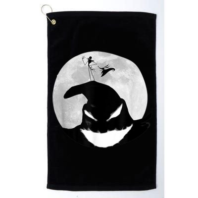 Jack Skellington Oogie Boogie Moon Platinum Collection Golf Towel