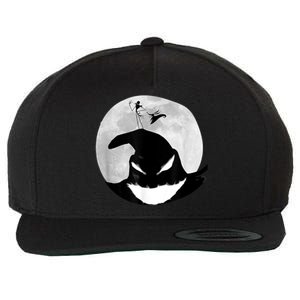 Jack Skellington Oogie Boogie Moon Wool Snapback Cap