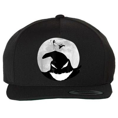 Jack Skellington Oogie Boogie Moon Wool Snapback Cap