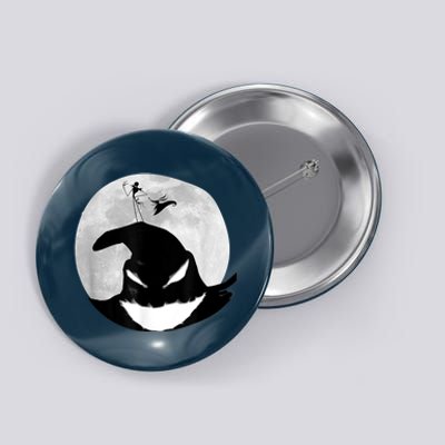 Jack Skellington Oogie Boogie Moon Button