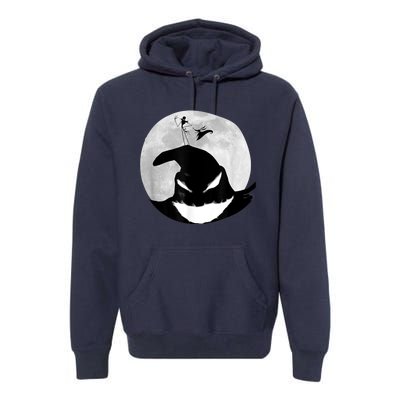 Jack Skellington Oogie Boogie Moon Premium Hoodie