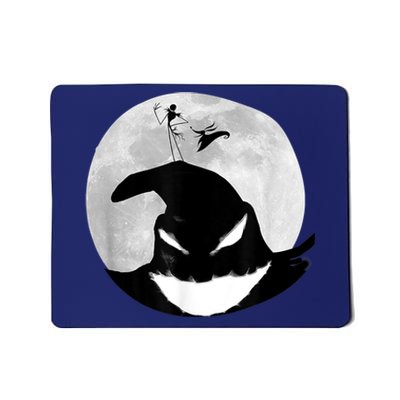 Jack Skellington Oogie Boogie Moon Mousepad