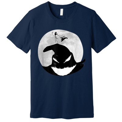 Jack Skellington Oogie Boogie Moon Premium T-Shirt