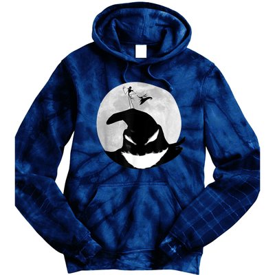 Jack Skellington Oogie Boogie Moon Tie Dye Hoodie