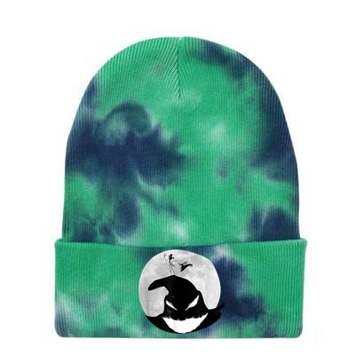 Jack Skellington Oogie Boogie Moon Tie Dye 12in Knit Beanie