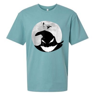 Jack Skellington Oogie Boogie Moon Sueded Cloud Jersey T-Shirt