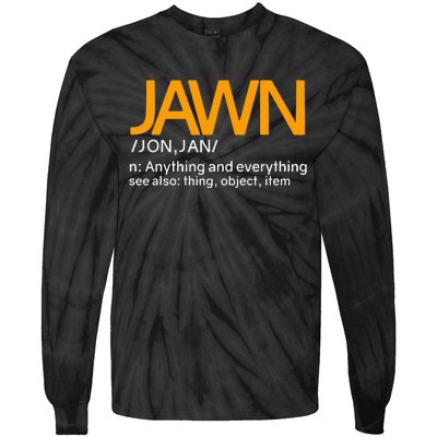 Jawn Slang Philadelphia P.H.I.L.L.Y Tie-Dye Long Sleeve Shirt