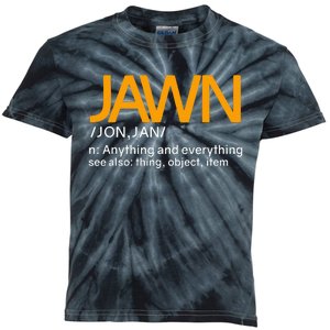 Jawn Slang Philadelphia P.H.I.L.L.Y Kids Tie-Dye T-Shirt