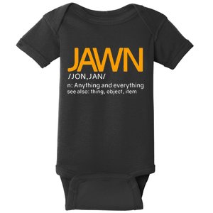 Jawn Slang Philadelphia Baby Bodysuit