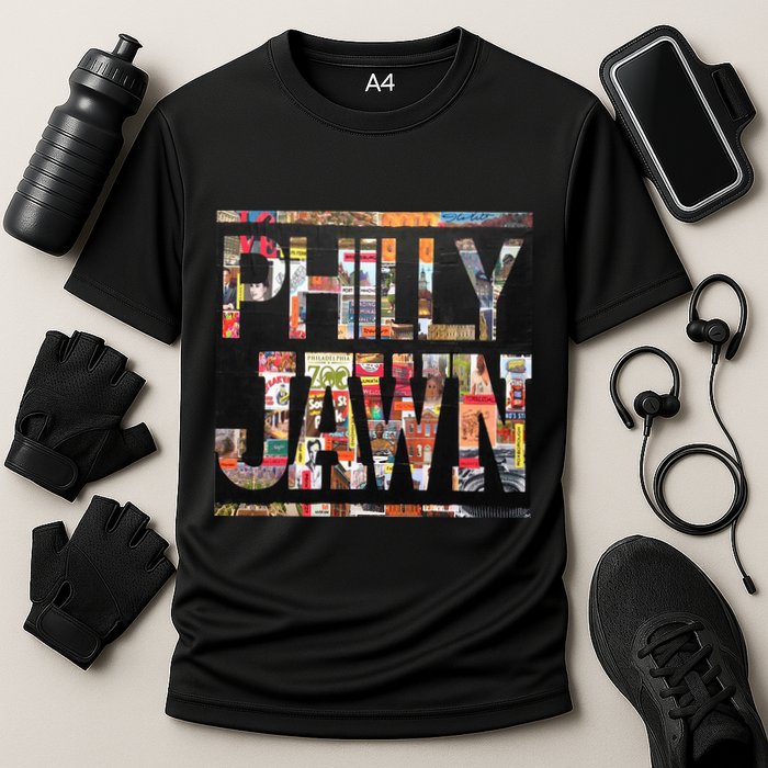 Jawn Slang Philadelphia Hometown Cooling Performance Crew T-Shirt