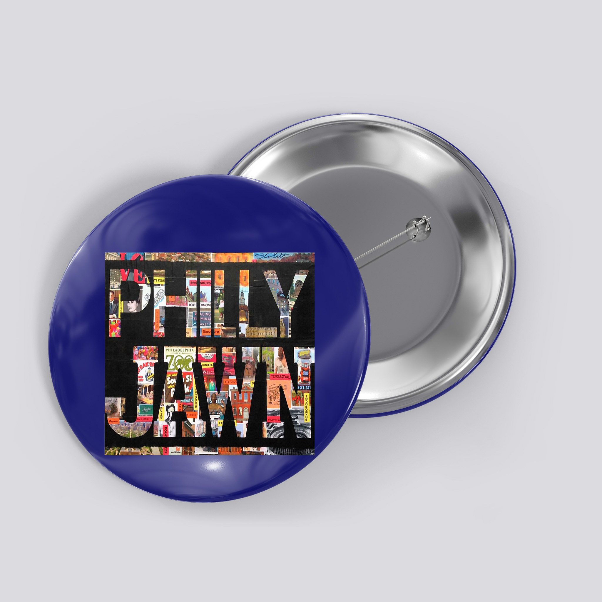 Jawn Slang Philadelphia Hometown Button