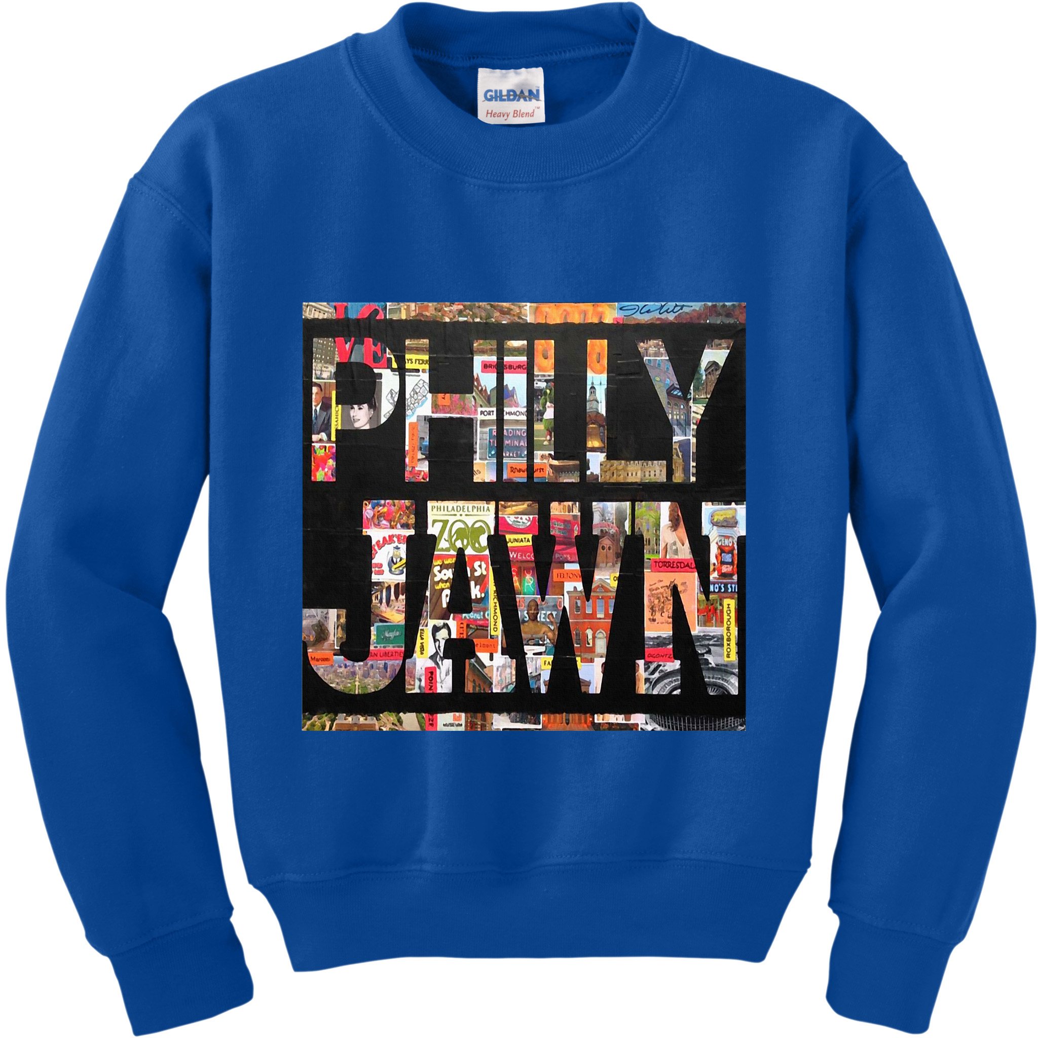 Jawn Slang Philadelphia Hometown Kids Sweatshirt