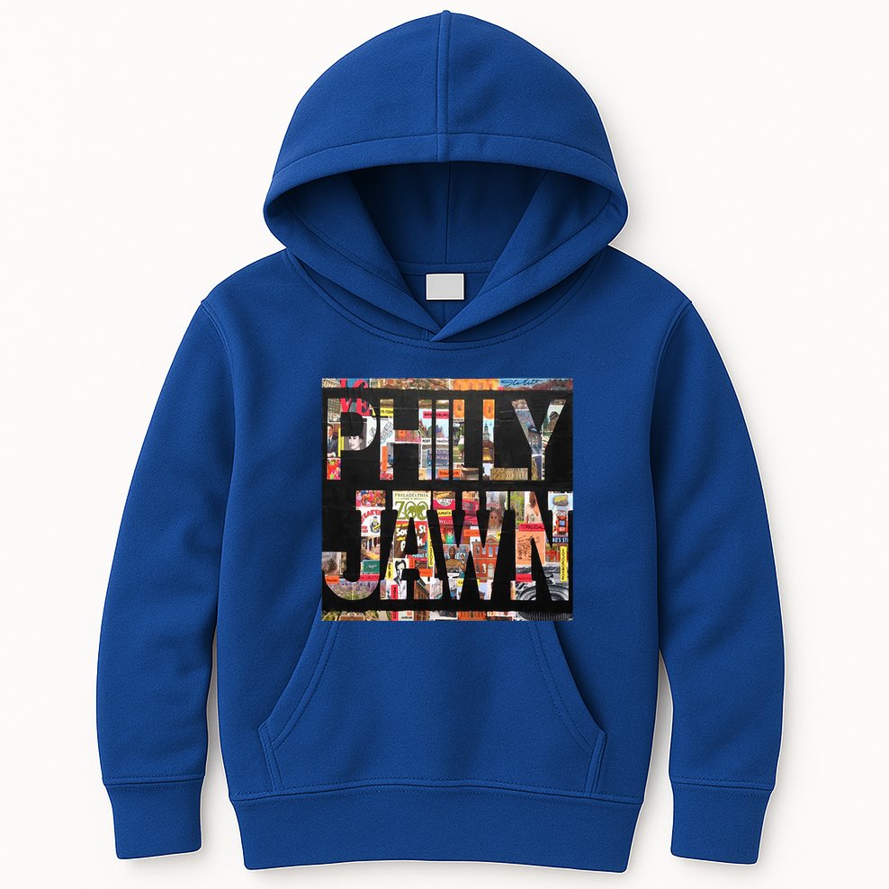 Jawn Slang Philadelphia Hometown Kids Hoodie