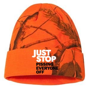 Just Stop Pissing Everyone Off Kati Licensed 12" Camo Beanie