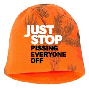 Just Stop Pissing Everyone Off Kati - Camo Knit Beanie