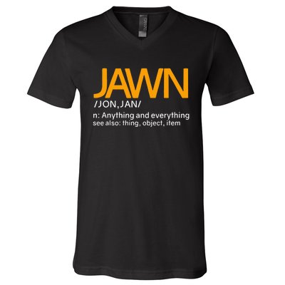 Jawn Slang Philadelphia V-Neck T-Shirt