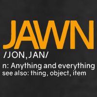 Jawn Slang Philadelphia Adult Drive Performance Visor