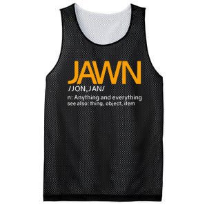 Jawn Slang Philadelphia Mesh Reversible Basketball Jersey Tank