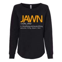 Jawn Slang Philadelphia Womens California Wash Sweatshirt