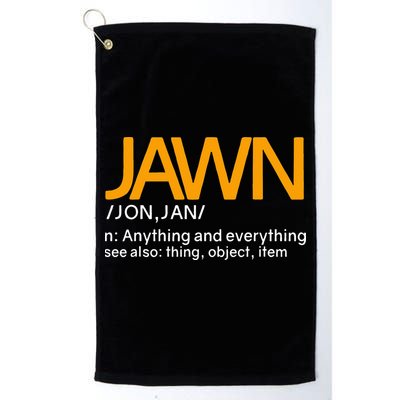 Jawn Slang Philadelphia Golf Towel