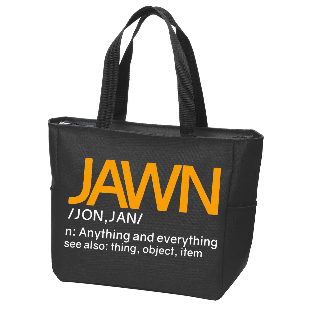Jawn Slang Philadelphia Zip Tote Bag