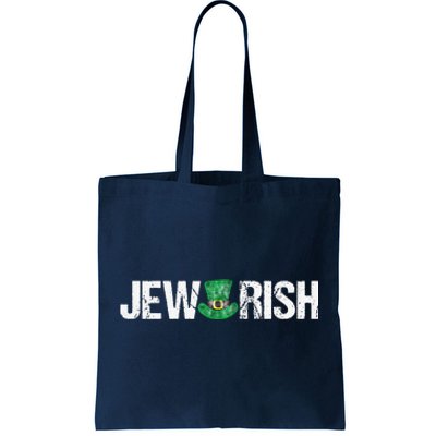 Jewish St. Patricks Day Funny Jewrish Drinking Tote Bag