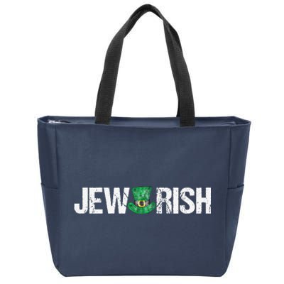 Jewish St. Patricks Day Funny Jewrish Drinking Zip Tote Bag