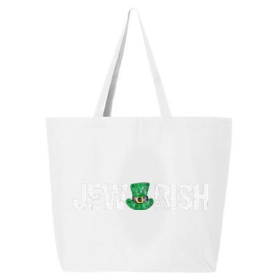 Jewish St. Patricks Day Funny Jewrish Drinking 25L Jumbo Tote