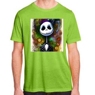 Jack Skellington Portrait Christmas Adult ChromaSoft Performance T-Shirt