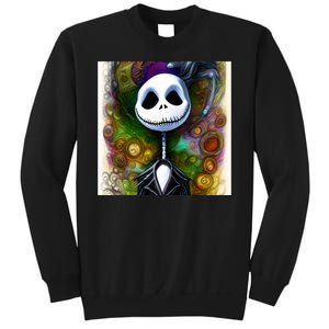 Jack Skellington Portrait Christmas Sweatshirt