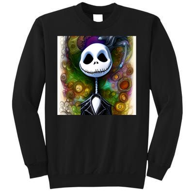 Jack Skellington Portrait Christmas Sweatshirt