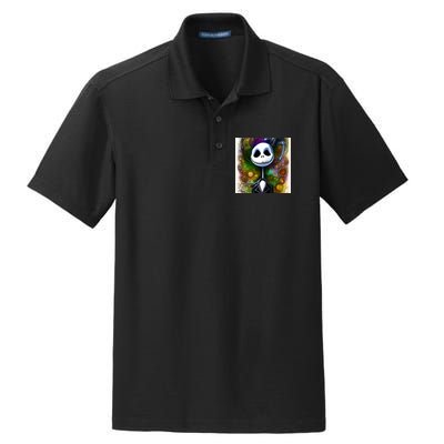 Jack Skellington Portrait Christmas Dry Zone Grid Polo