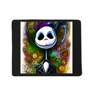 Jack Skellington Portrait Christmas Mousepad