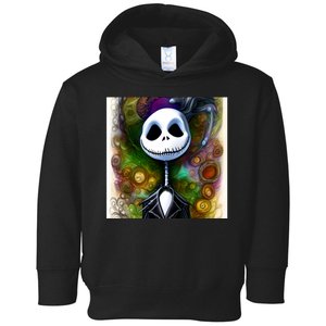 Jack Skellington Portrait Christmas Toddler Hoodie