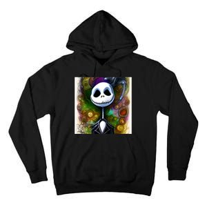 Jack Skellington Portrait Christmas Tall Hoodie