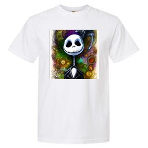 Jack Skellington Portrait Christmas Garment-Dyed Heavyweight T-Shirt