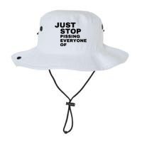 Just Stop Pissing Everyone Of Legacy Cool Fit Booney Bucket Hat