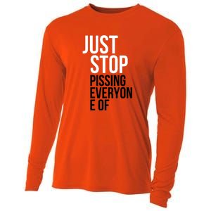 Just Stop Pissing Everyone Of Cooling Performance Long Sleeve Crew