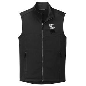 Just Stop Pissing Everyone Of Collective Smooth Fleece Vest