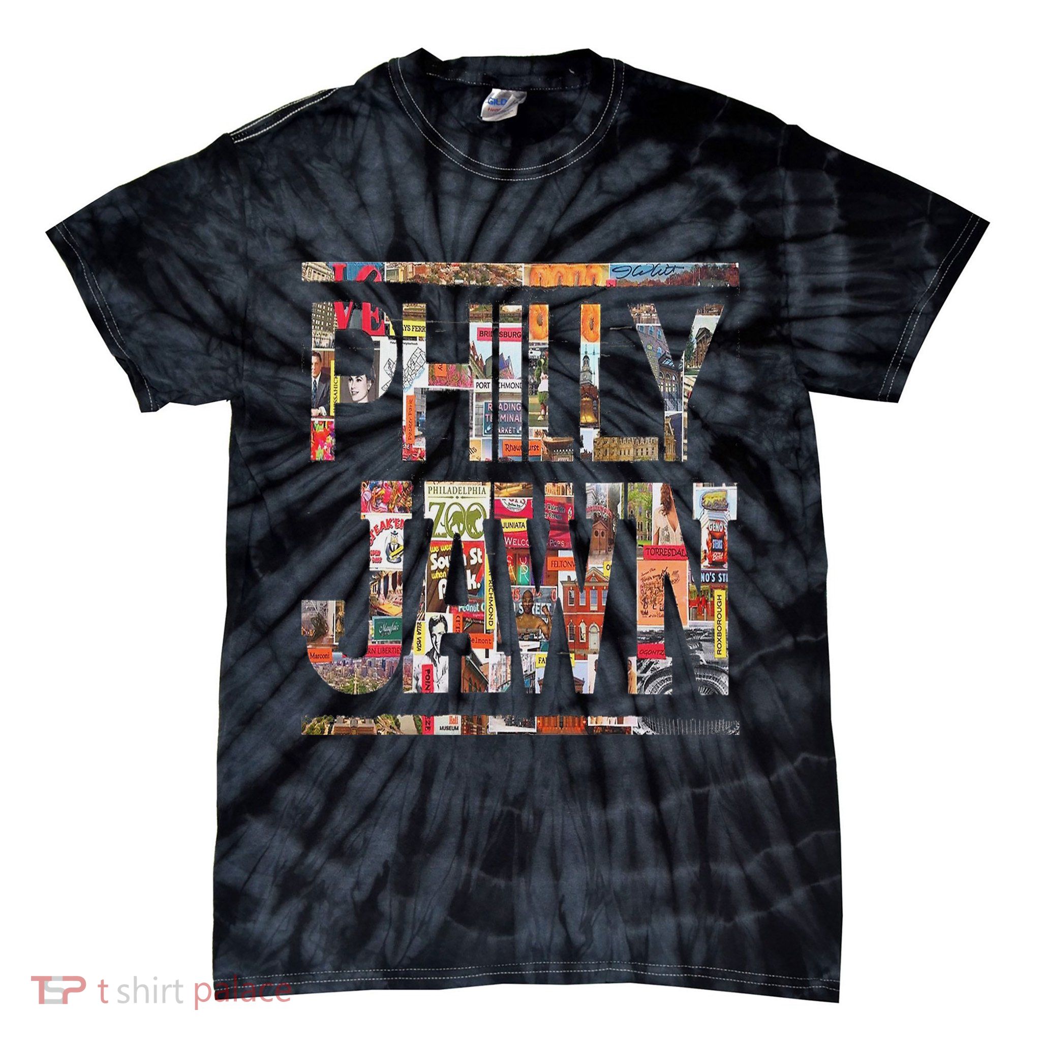 Jawn, Slang Philadelphia Hometown Tie-Dye T-Shirt