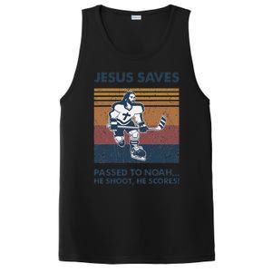 Jesus Saves Passes To Noah He Shoots He Scores PosiCharge Competitor Tank