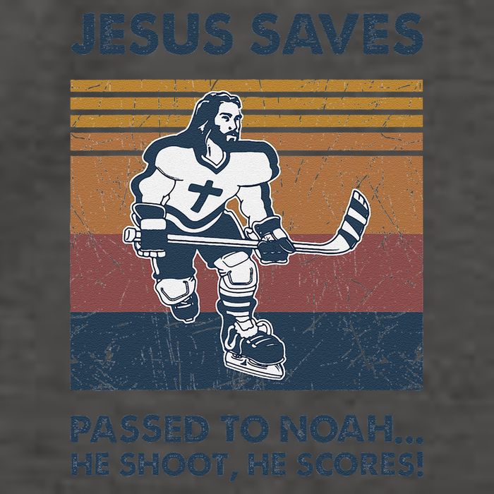 Jesus Saves Passes To Noah He Shoots He Scores Vector Backpack