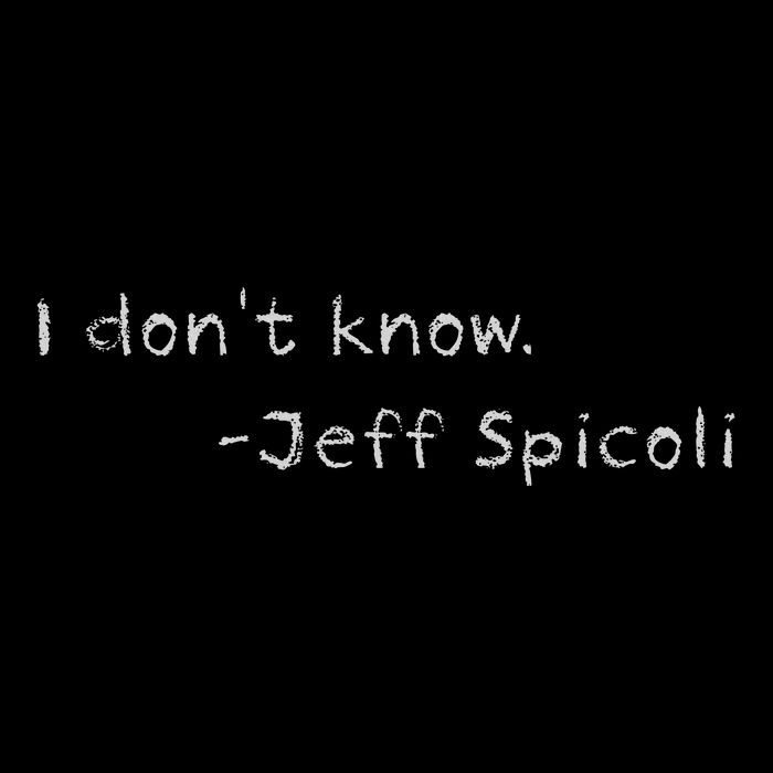 Jeff Spicoli Quote On Chalkboard For Other Classes To See Short Acrylic Beanie