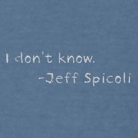 Jeff Spicoli Quote On Chalkboard For Other Classes To See Garment-Dyed Sweatshirt