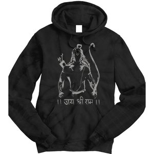 Jai Shri Ram Tie Dye Hoodie