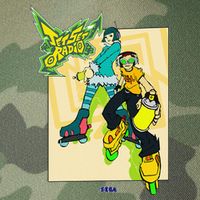 Jet Set Radio Duo Mew Beat Sega Dreamcast Video Game Legacy Tie Dye Trucker Hat