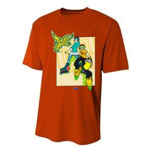 Jet Set Radio Duo Mew Beat Sega Dreamcast Video Game Performance Sprint T-Shirt