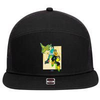 Jet Set Radio Duo Mew Beat Sega Dreamcast Video Game 7 Panel Mesh Trucker Snapback Hat